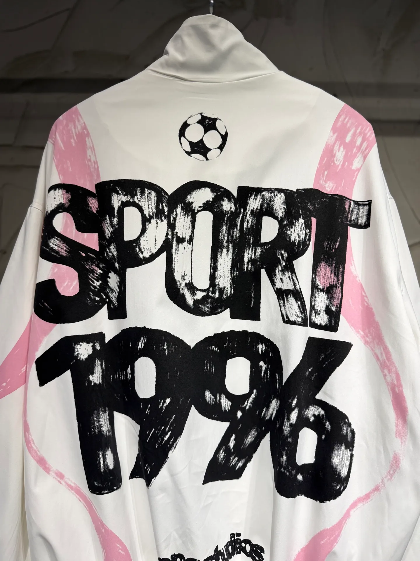 Acne studios World Cup Fashion Football Series Capsule Jacket Printed Jacket A capsule Series full of fun. Doodles, sketches and handwriting are all transformed into intentional designs. Imperfect lines and intuitive brushstrokes create a sense of reality, like a signed jersey or a message in the locker room. Each item carries a story, a memory, and a signature. Size: SML Color: Black, White